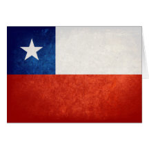 Flagge des Chilen Karten