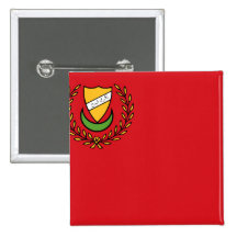 Flagge Kedahs, Malaysia Anstecknadelbutton