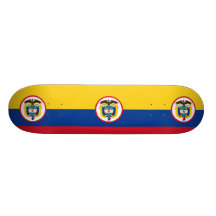 Flagge Militärkolumbiens, Kolumbien Skateboard Deck