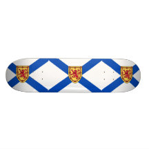 Flagge Neuschottlands (historische 3 durch Verhält Personalisiertes Skateboard
