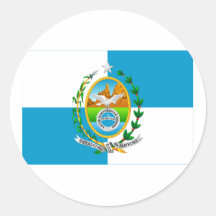 Flagge Rio de Janeiro, Brasilien Sticker