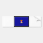 Flagge Spaniens Aranjuez Autosticker