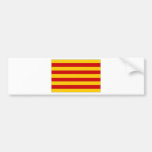 Flagge Spaniens Katalonien Auto Aufkleber