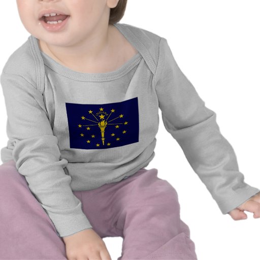 Flagge Vereinigter Staaten Indiana Hemd