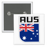 Flagge von Australien Anstecknadelbuttons