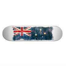 Flagge von Australien Skate Board