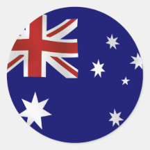 Flagge von Australien Sticker
