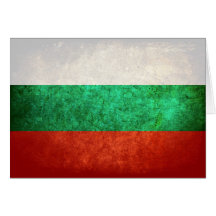 Flagge von Bulgarien Karte