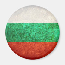 Flagge von Bulgarien Kühlschrankmagnet