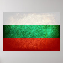 Flagge von Bulgarien Plakatdrucke