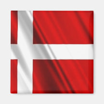 Flagge von Dänemark Magnete