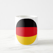 Flagge von Deutschland Haferl