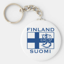 Flagge von Finnland Schlüsselbänder
