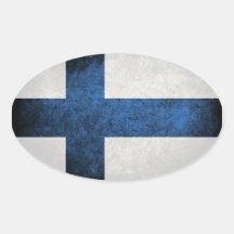 Flagge von Finnland Stickers