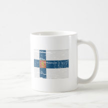 FLAGGE VON FINNLAND-WAPPEN KAFFEETASSE