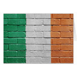 Flagge von Irland Grußkarte