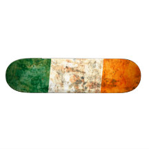 Flagge von Irland Personalisiertes Skateboard