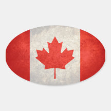 Flagge von Kanada Aufkleber