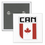 Flagge von Kanada Button