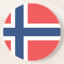 Flagge von Norwegen untersetzer