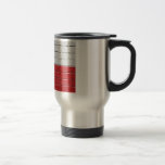 Flagge von Polen Tee Tasse