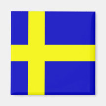 Flagge von Schweden Magnete