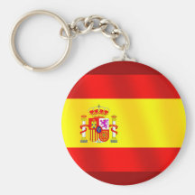 Flagge von Spanien für Spanier weltweit Schlüsselband