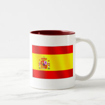 Flagge von Spanien für Spanier weltweit Teetassen