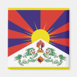 Flagge von Tibet Magnete