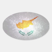 Flagge von Zypern Stickers