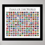 Flaggen der Welt - Plakat aktualisierte 2011