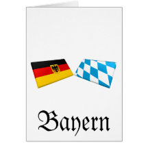 Flaggen-Fliesen Bayern, Deutschland Karten