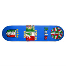 Flaggen-Fußballspieler-Grafikgeschenke Italiens MM Personalisierte Skateboards