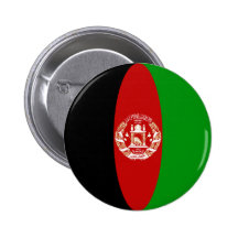 Flaggen-Knopf Afghanistans Fisheye Buttons