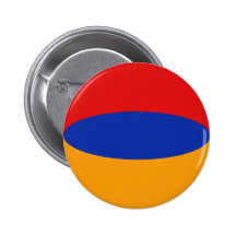 Flaggen-Knopf Armeniens Fisheye Anstecknadelbuttons