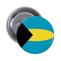 Flaggen-Knopf Bahamas Fisheye Button