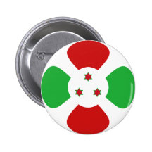 Flaggen-Knopf Burundis Fisheye Button