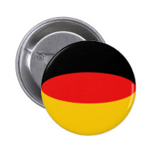 Flaggen-Knopf Deutschlands Fisheye Button