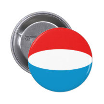 Flaggen-Knopf Luxemburgs Fisheye Anstecknadelbuttons