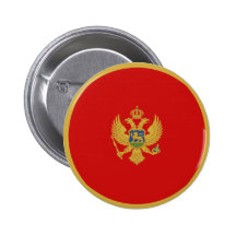 Flaggen-Knopf Montenegros Fisheye Buttons