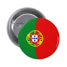Flaggen-Knopf Portugals Fisheye Anstecknadelbutton