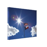 Flaggen Leinwand Druck