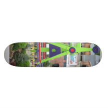 Flaggen Neu-England des Zeitschleife- und blizzerd Skateboard Bretter