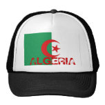 Flaggenfernlastfahrermaschen-Andenkenhut Algeriens kappen