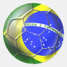 Flaggensport 2014 Fußballs Brasiliens Brasilien br Stickers