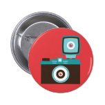 Flair-Knopf der Spielzeug-Kamera-(Diana) Anstecknadelbuttons