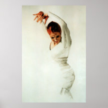 Flamenco-Tänzer Posterdrucke