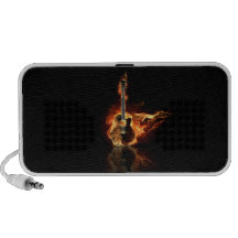 Flamin Gitarre Mini Lautsprecher