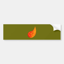 Flamme Knoten flame knots Auto Aufkleber