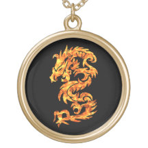 Flammen-Drache Personalisierter Schmuck